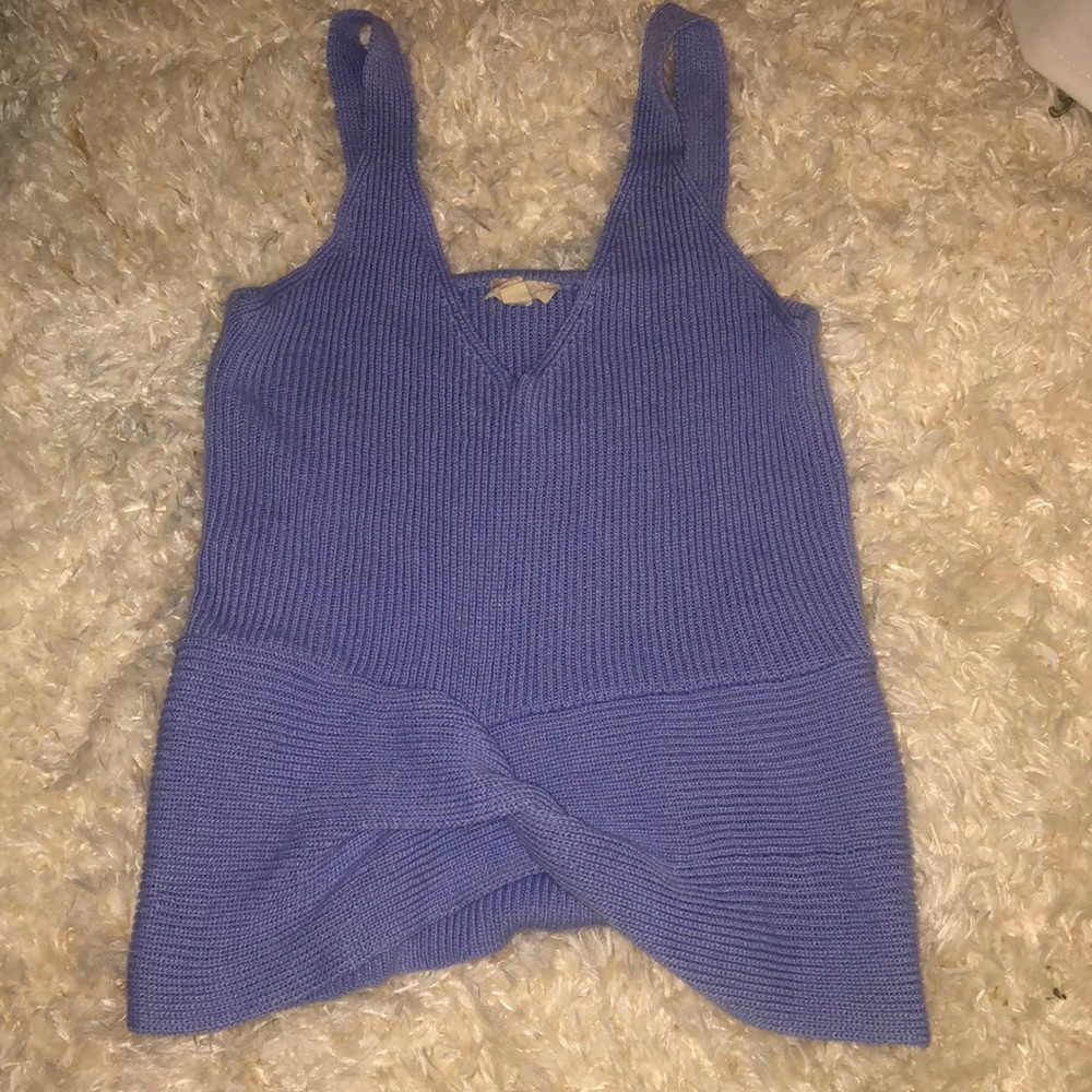 Hem and Thread Knit Tank S